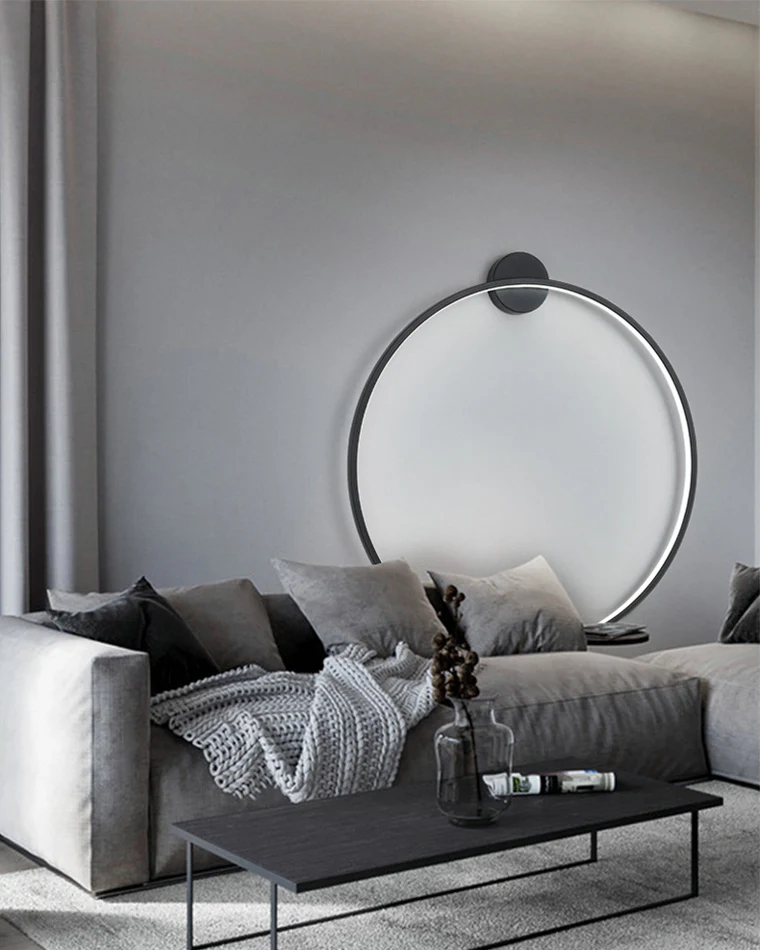 WOMO Large Circular Accent Wall Sconce-WM6040 - Image 29