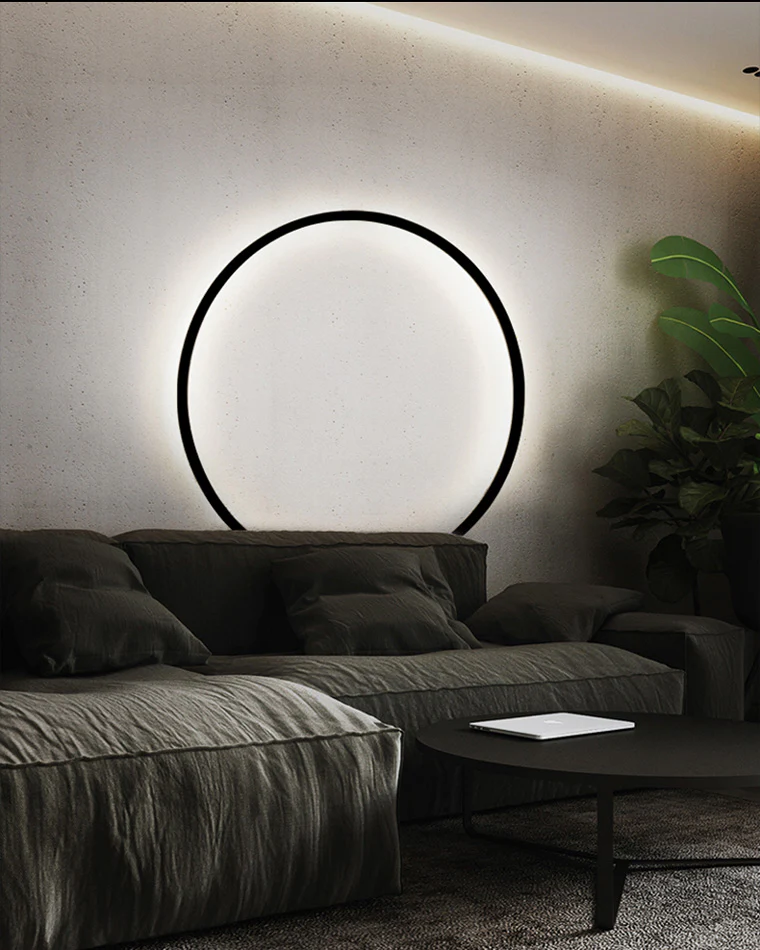 WOMO Large Circular Accent Wall Sconce-WM6040 - Image 31