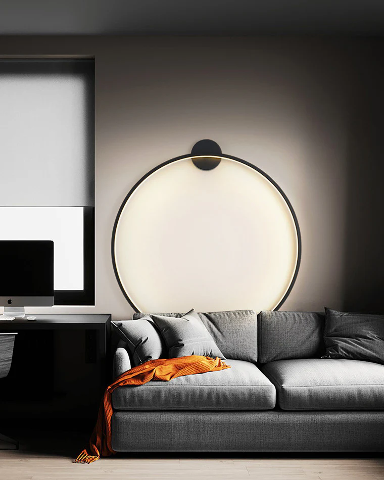 WOMO Large Circular Accent Wall Sconce-WM6040 - Image 33