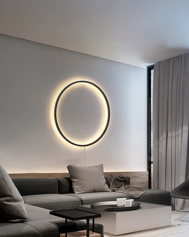 WOMO Large Circular Accent Wall Sconce-WM6040 - Image 37