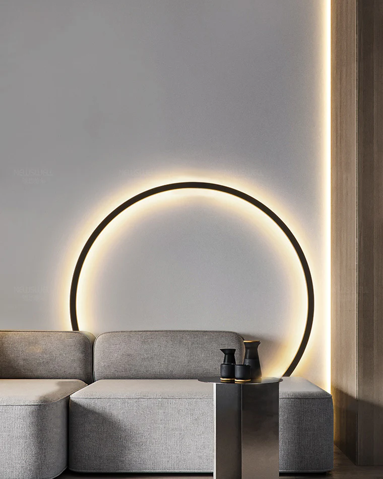 WOMO Large Circular Accent Wall Sconce-WM6040 - Image 38