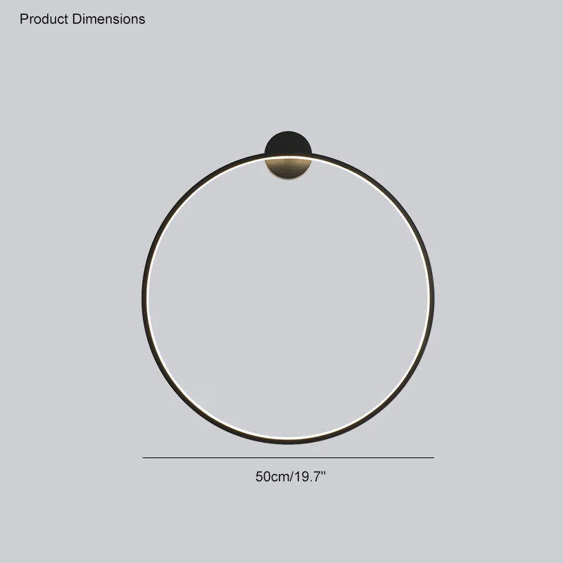 WOMO Large Circular Accent Wall Sconce-WM6040 - Image 40