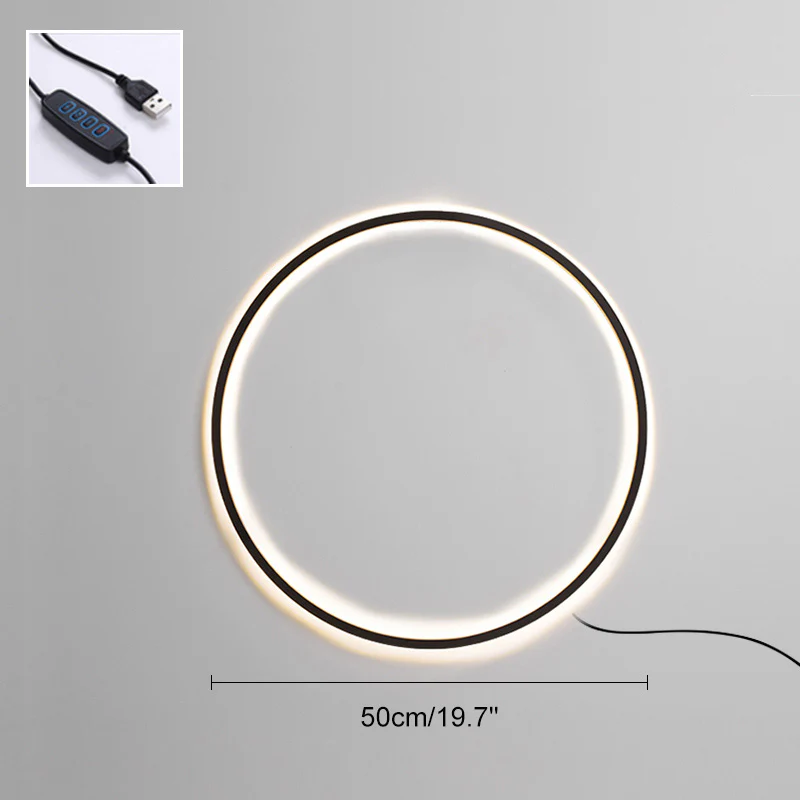 WOMO Large Circular Accent Wall Sconce-WM6040 - Image 44
