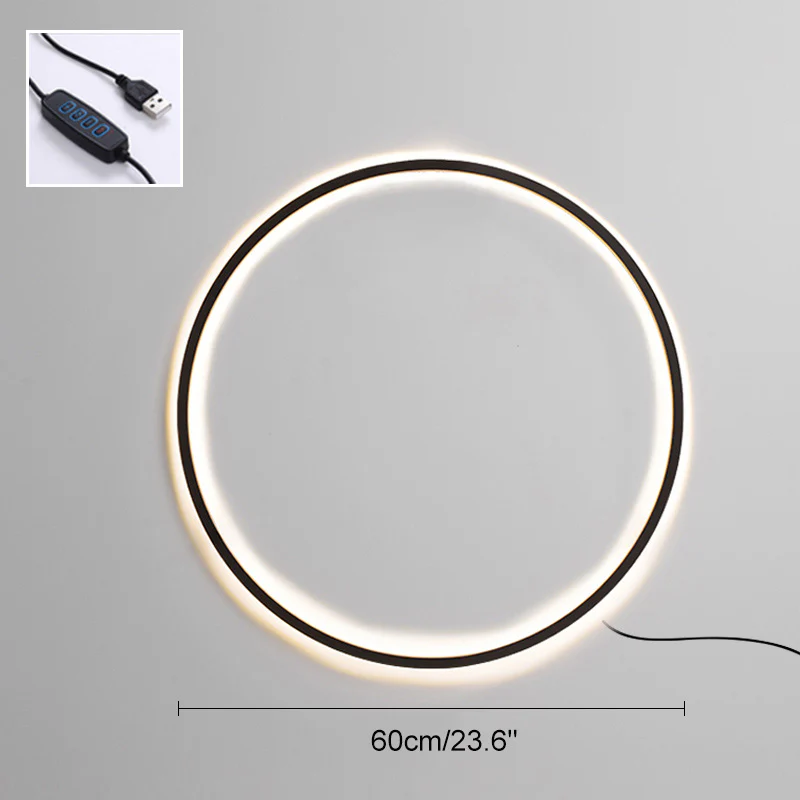 WOMO Large Circular Accent Wall Sconce-WM6040 - Image 45
