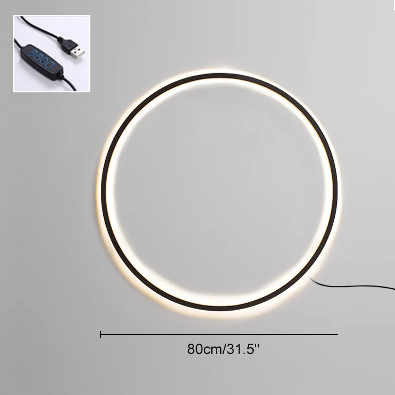 WOMO Large Circular Accent Wall Sconce-WM6040 - Image 46