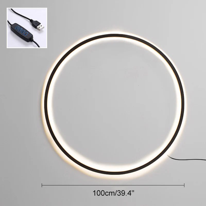 WOMO Large Circular Accent Wall Sconce-WM6040 - Image 47