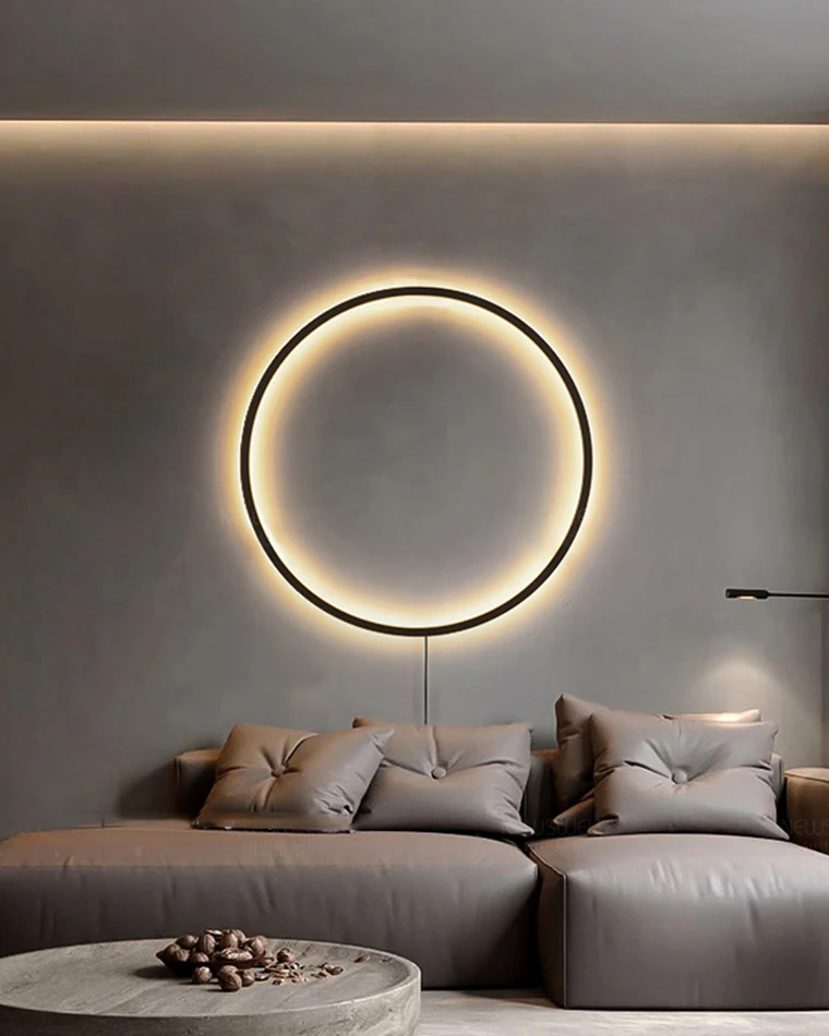 WOMO Large Circular Accent Wall Sconce-WM6040 - Image 5