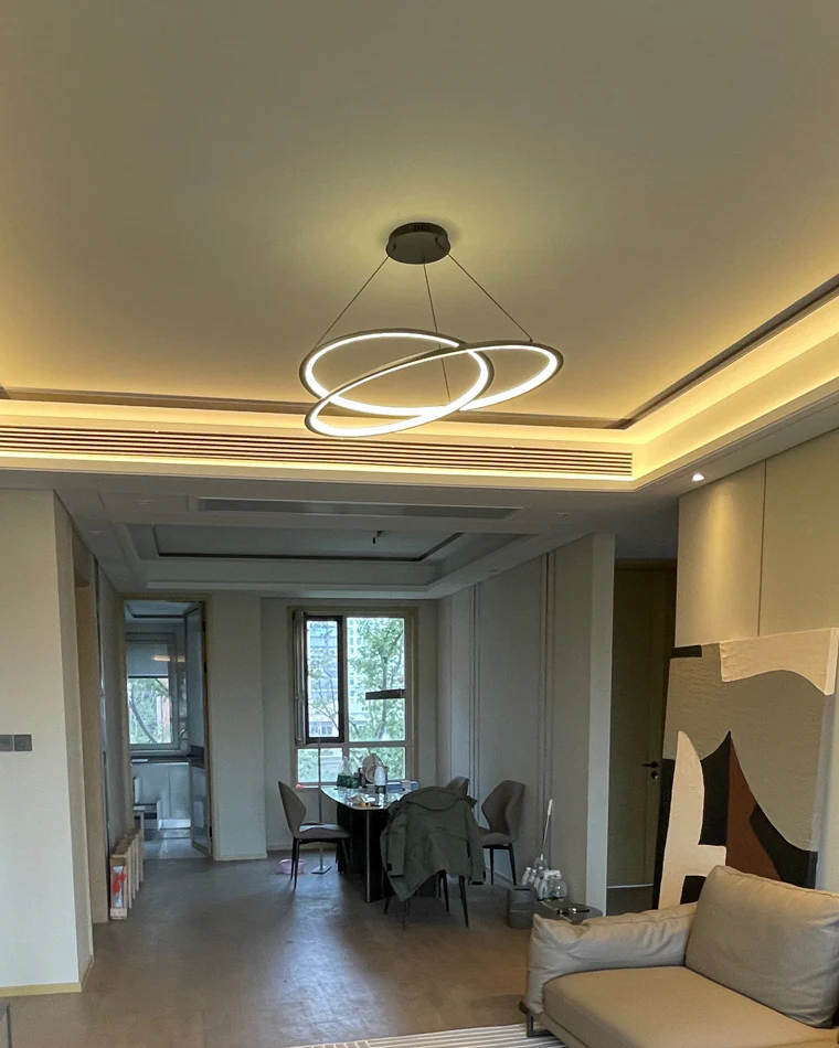 WOMO Swirl Led Chandelier-WM2073 - Image 11
