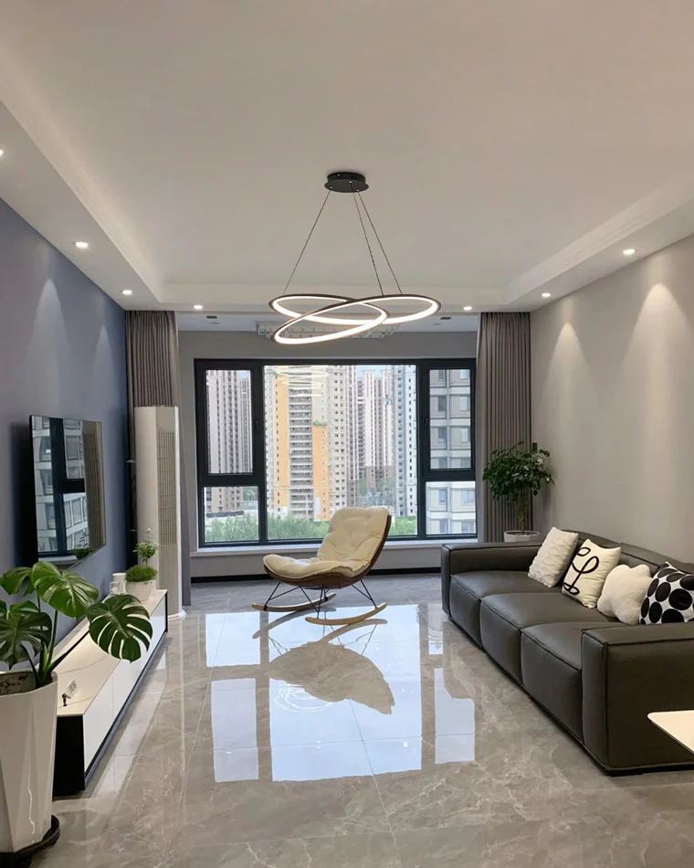 WOMO Swirl Led Chandelier-WM2073 - Image 12