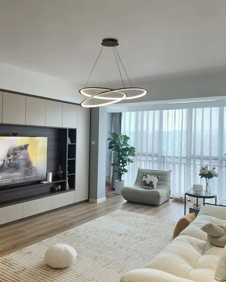 WOMO Swirl Led Chandelier-WM2073 - Image 13