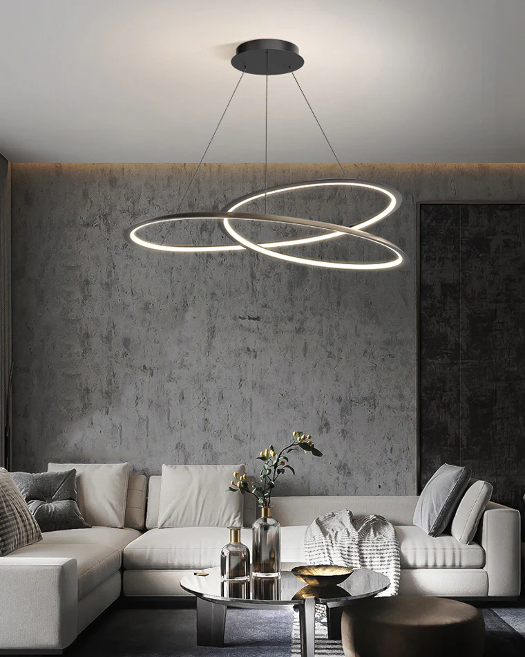 WOMO Swirl Led Chandelier-WM2073 - Image 4