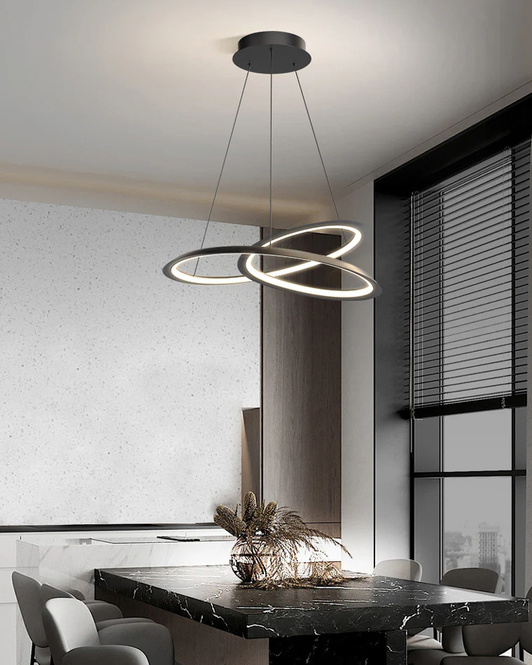 WOMO Swirl Led Chandelier-WM2073 - Image 6