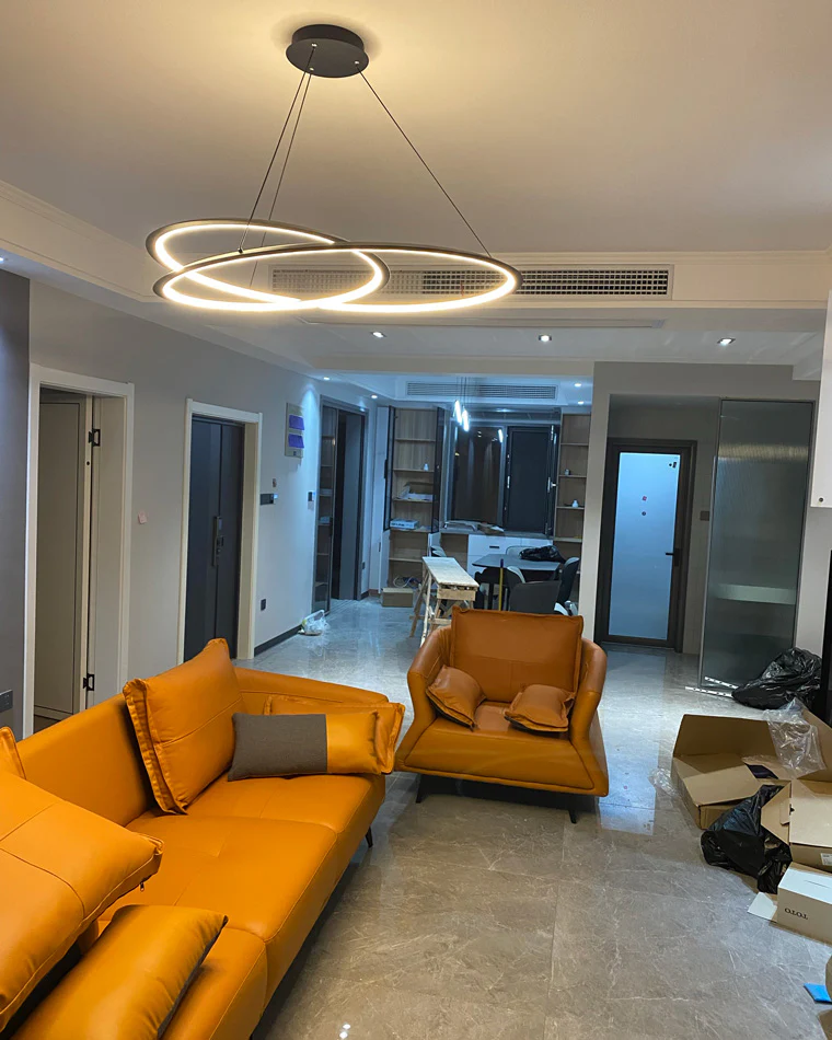 WOMO Swirl Led Chandelier-WM2073 - Image 8