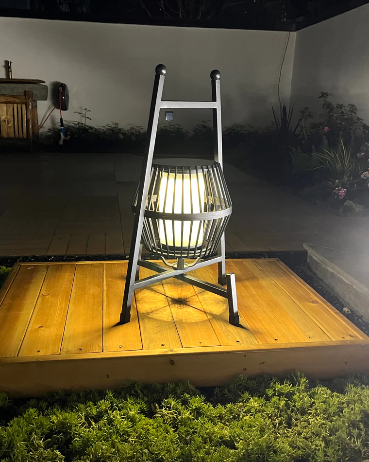 WOMO Solar Lantern Floor Light-WM9010 - Image 11