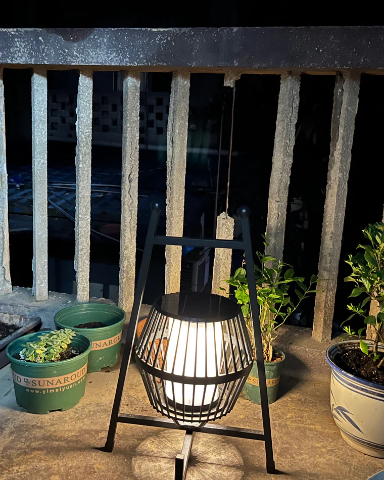 WOMO Solar Lantern Floor Light-WM9010 - Image 13