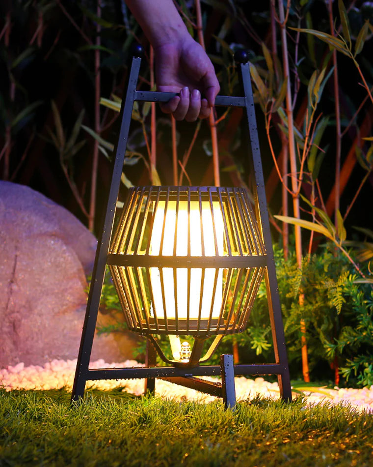 WOMO Solar Lantern Floor Light-WM9010 - Image 3