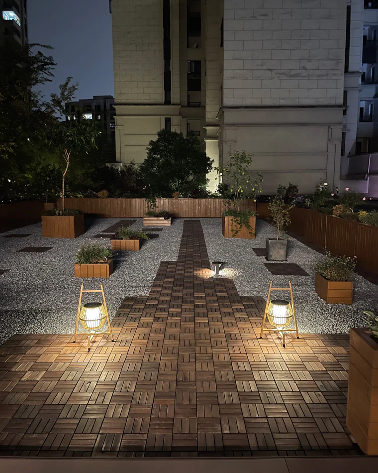 WOMO Solar Lantern Floor Light-WM9010 - Image 7
