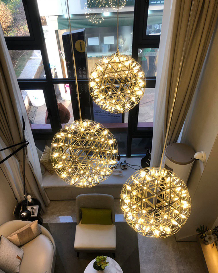 WOMO Starry Globe Chandelier-WM2091 - Image 13