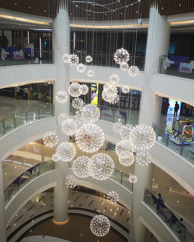 WOMO Starry Globe Chandelier-WM2091 - Image 3