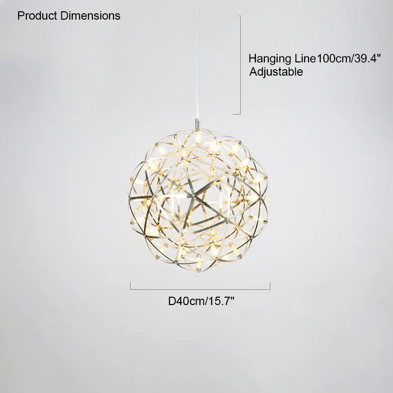 WOMO Starry Globe Chandelier-WM2091 - Image 49