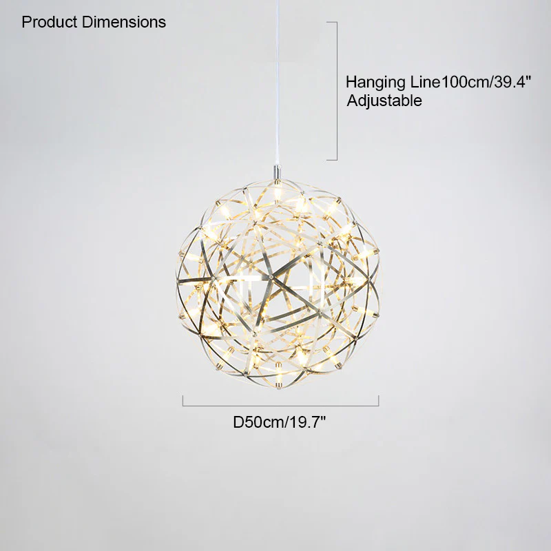 WOMO Starry Globe Chandelier-WM2091 - Image 52