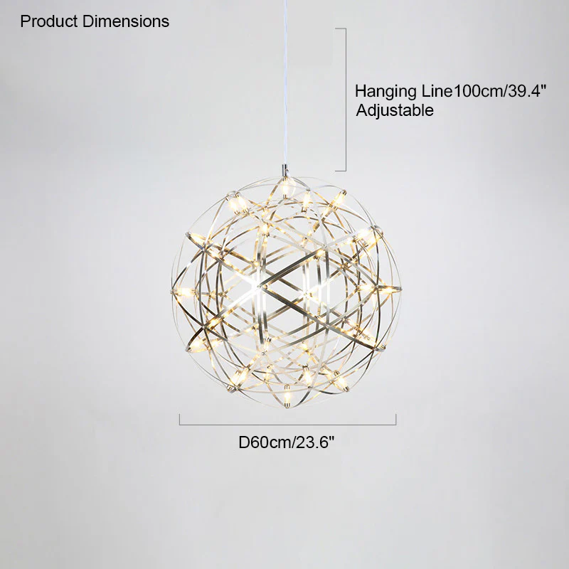 WOMO Starry Globe Chandelier-WM2091 - Image 53