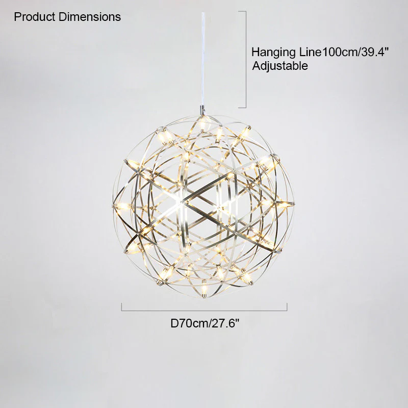WOMO Starry Globe Chandelier-WM2091 - Image 56
