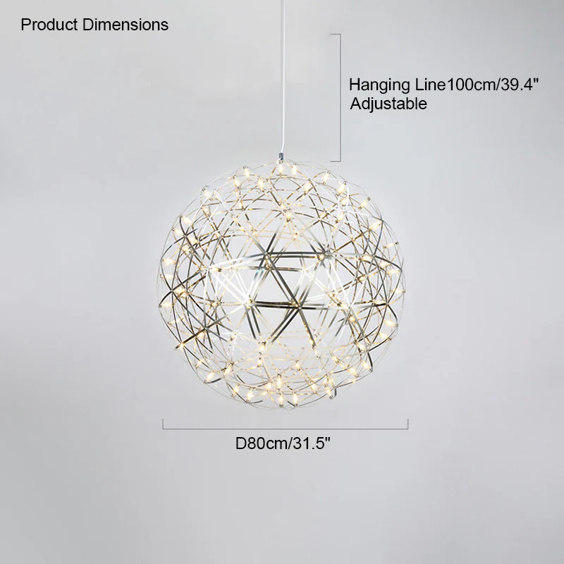 WOMO Starry Globe Chandelier-WM2091 - Image 57