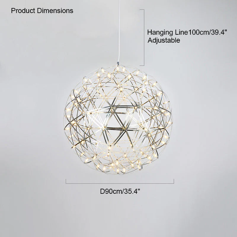 WOMO Starry Globe Chandelier-WM2091 - Image 59