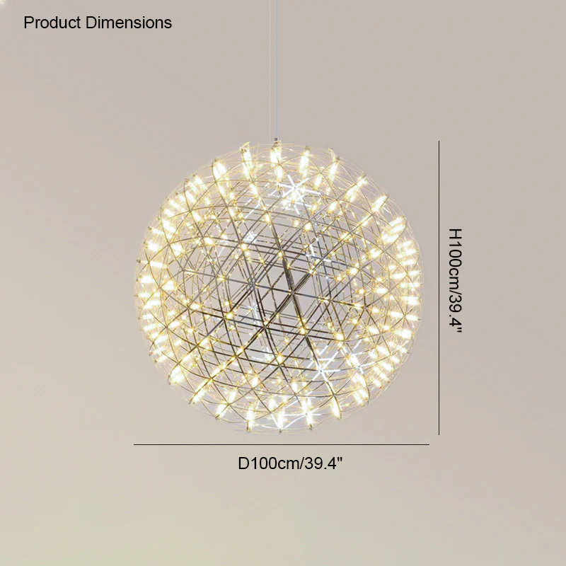 WOMO Starry Globe Chandelier-WM2091 - Image 61