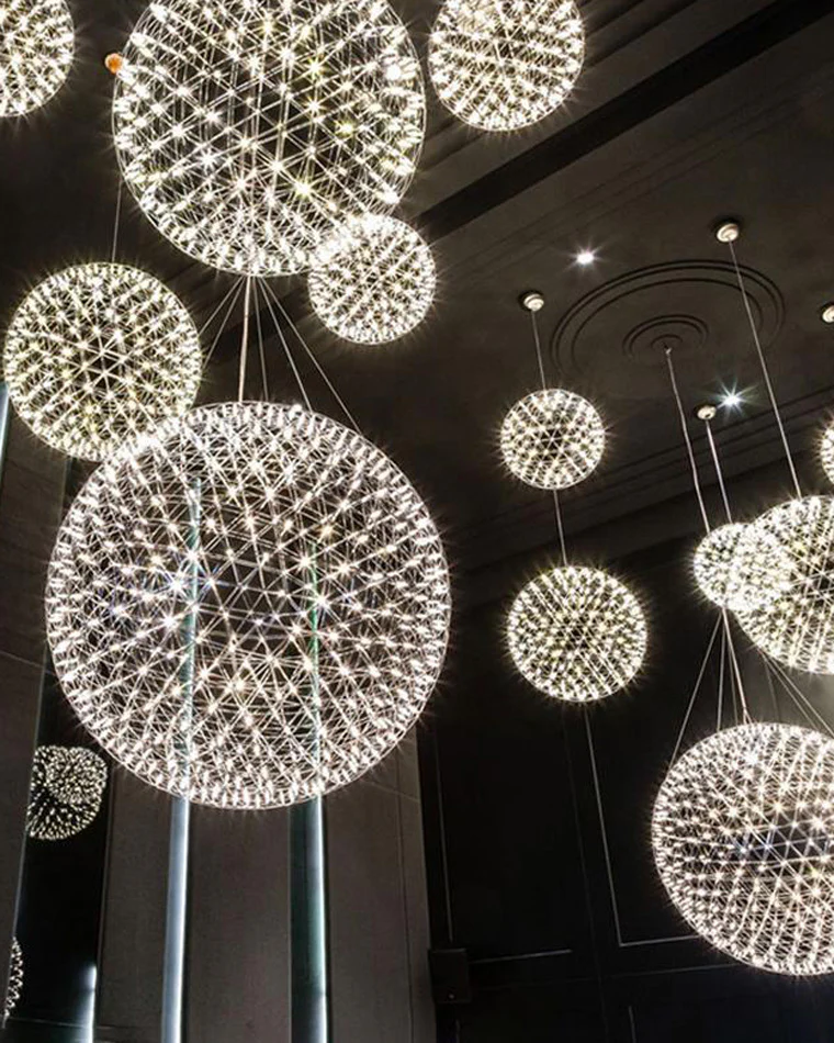 WOMO Starry Globe Chandelier-WM2091 - Image 7