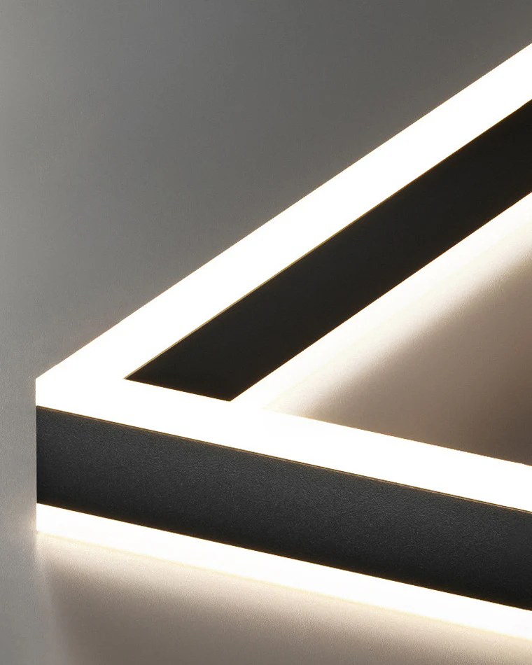 WOMO Tiered Black Square Chandelier-WM2016 - Image 16