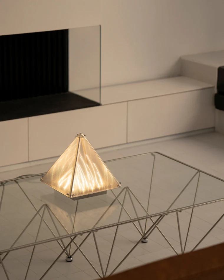 WOMO Pyramid Night Table Lamp-WM8005 - Image 19