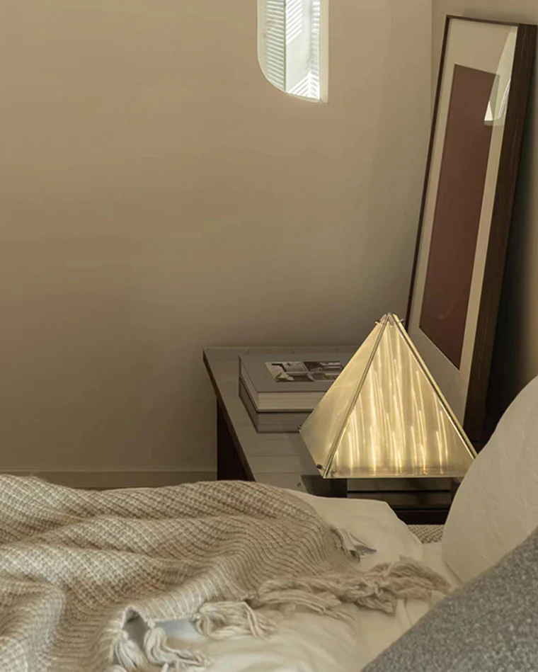 WOMO Pyramid Night Table Lamp-WM8005 - Image 22