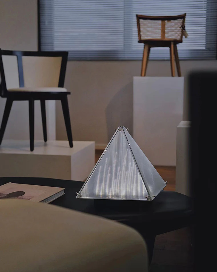WOMO Pyramid Night Table Lamp-WM8005 - Image 23