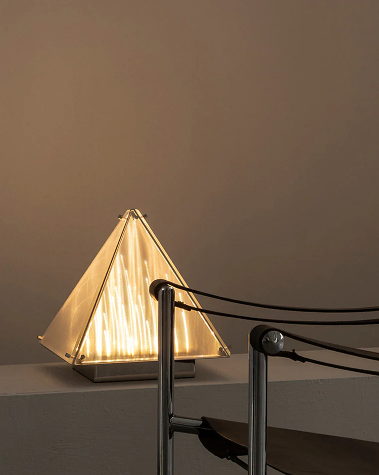 WOMO Pyramid Night Table Lamp-WM8005 - Image 24