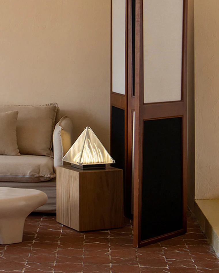 WOMO Pyramid Night Table Lamp-WM8005 - Image 25