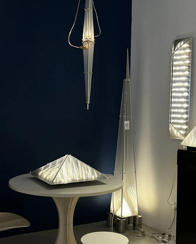 WOMO Pyramid Night Table Lamp-WM8005 - Image 26