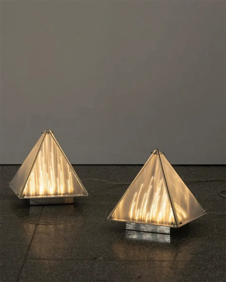 WOMO Pyramid Night Table Lamp-WM8005 - Image 28