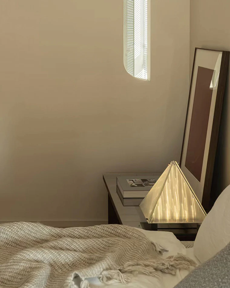WOMO Pyramid Night Table Lamp-WM8005 - Image 32