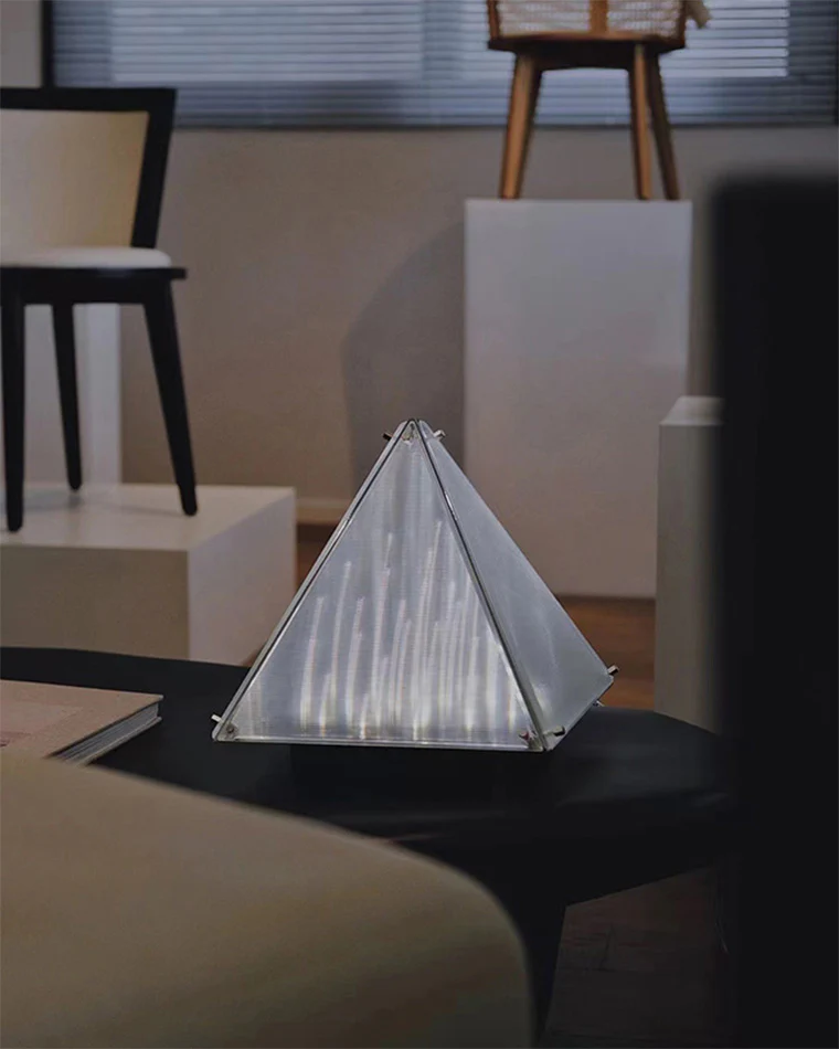 WOMO Pyramid Night Table Lamp-WM8005 - Image 34