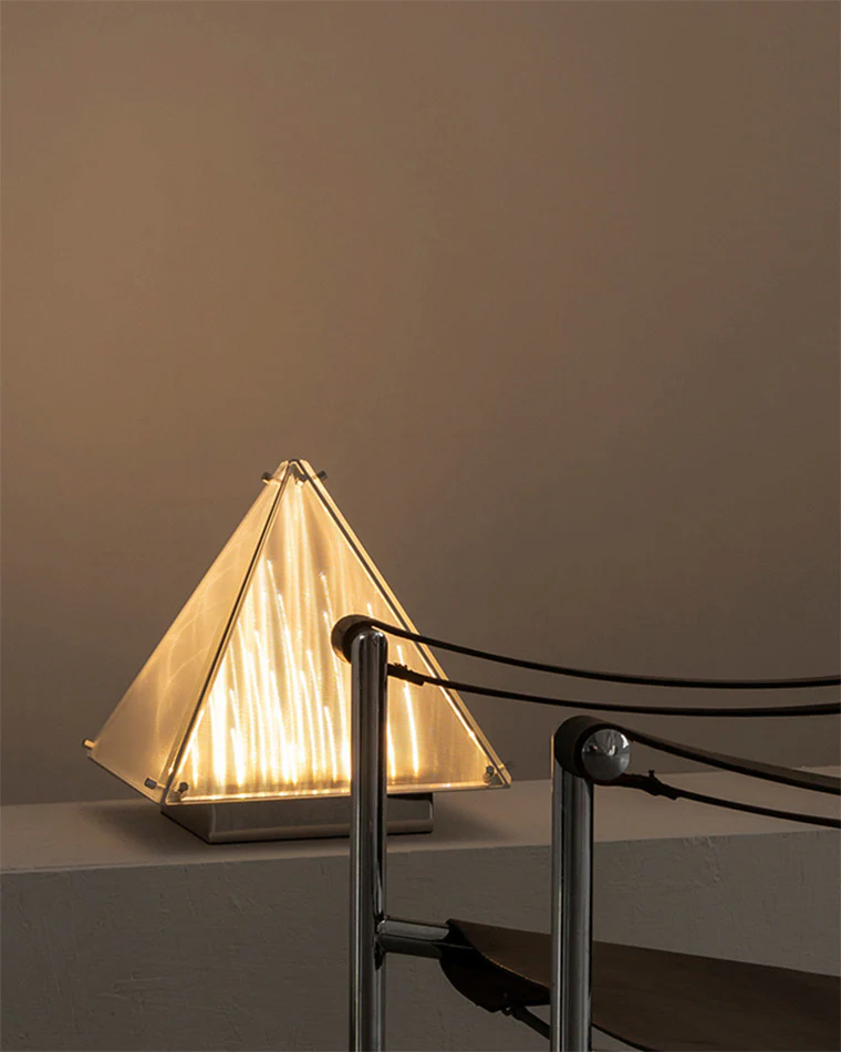 WOMO Pyramid Night Table Lamp-WM8005 - Image 35
