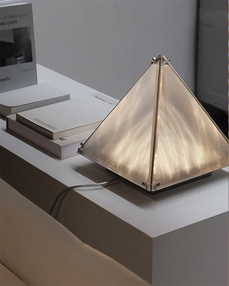 WOMO Pyramid Night Table Lamp-WM8005 - Image 39