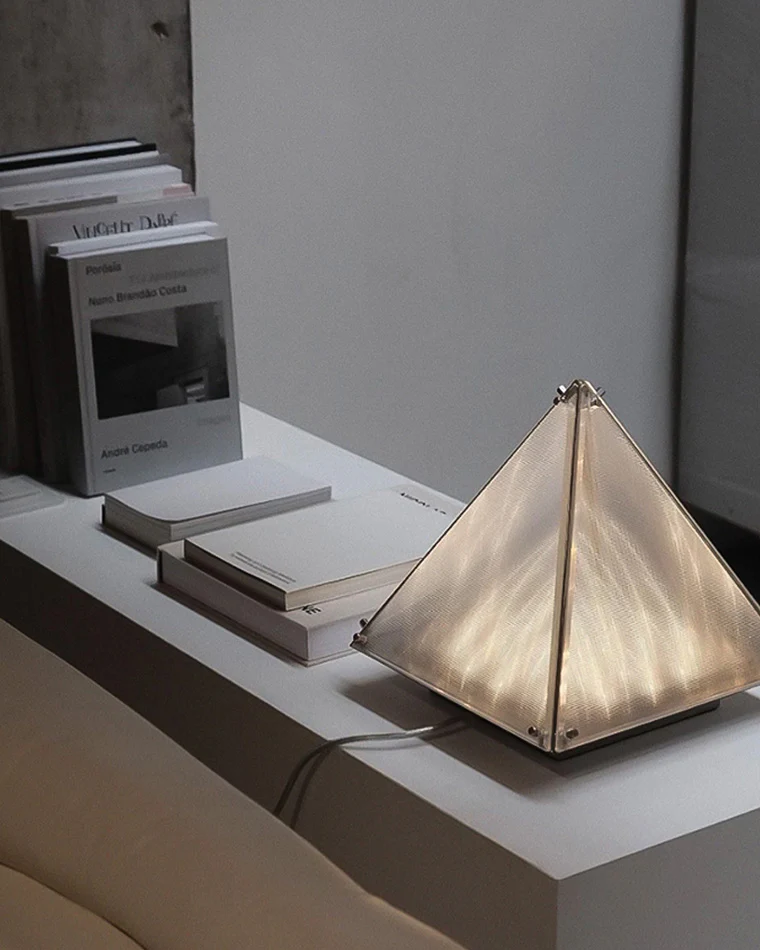 WOMO Pyramid Night Table Lamp-WM8005 - Image 41