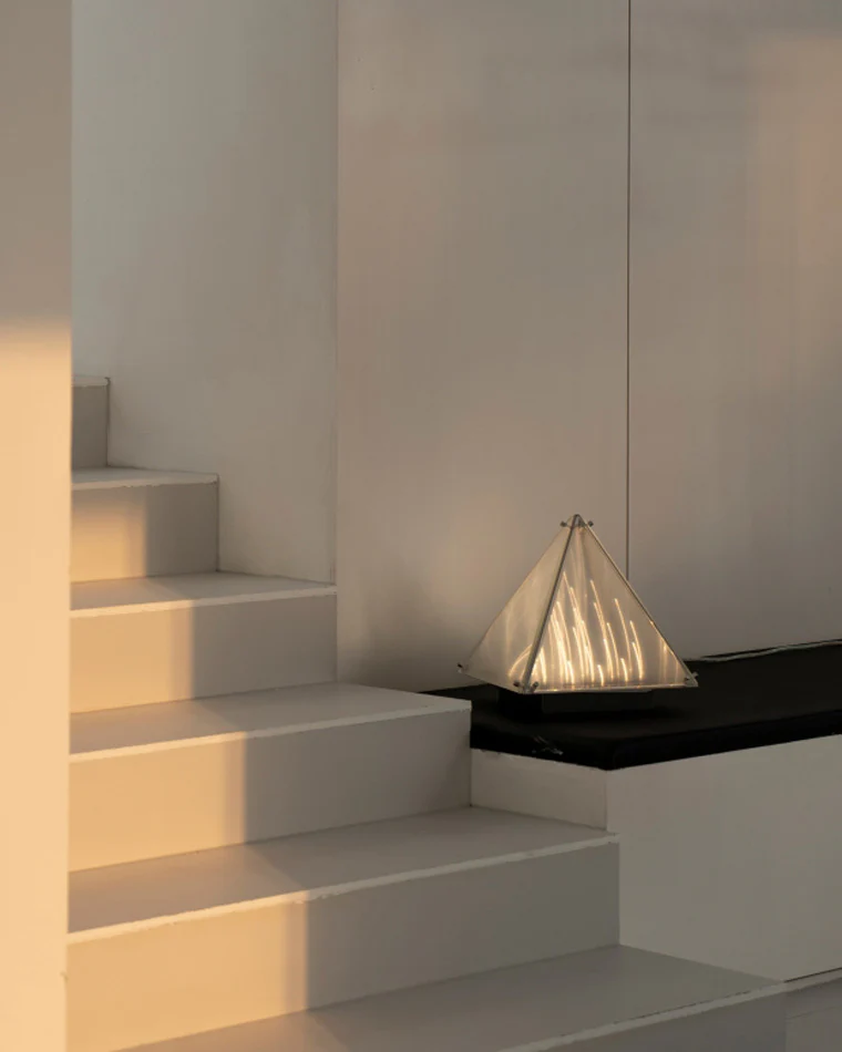 WOMO Pyramid Night Table Lamp-WM8005 - Image 44