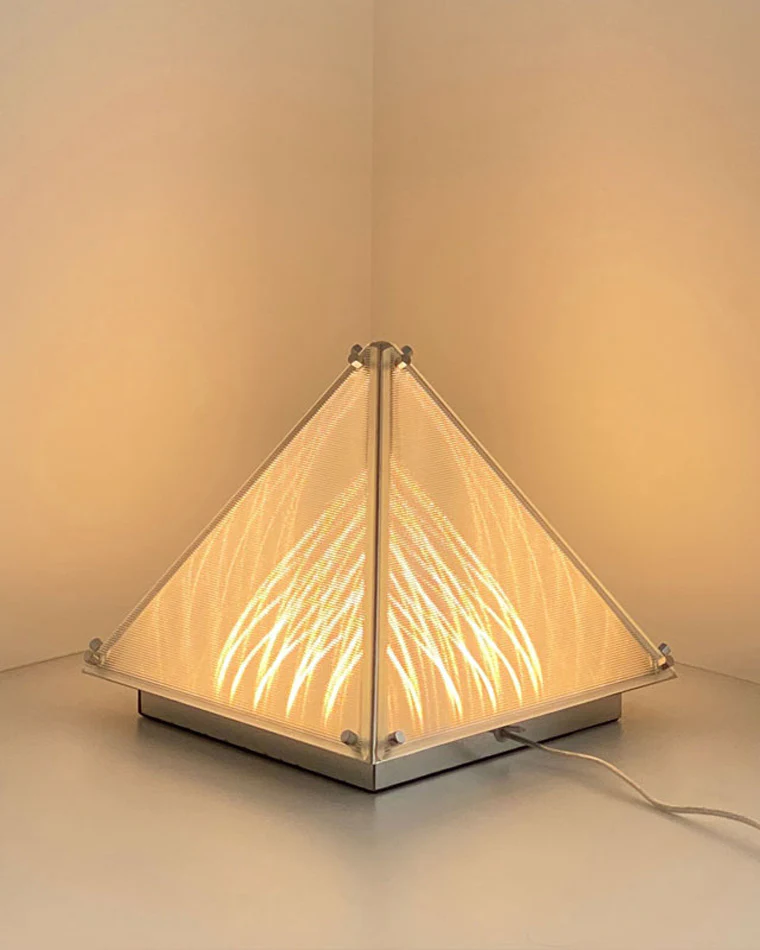 WOMO Pyramid Night Table Lamp-WM8005 - Image 46