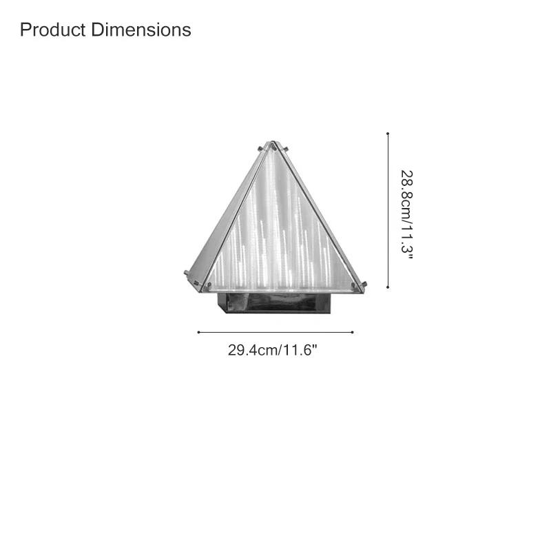 WOMO Pyramid Night Table Lamp-WM8005 - Image 47