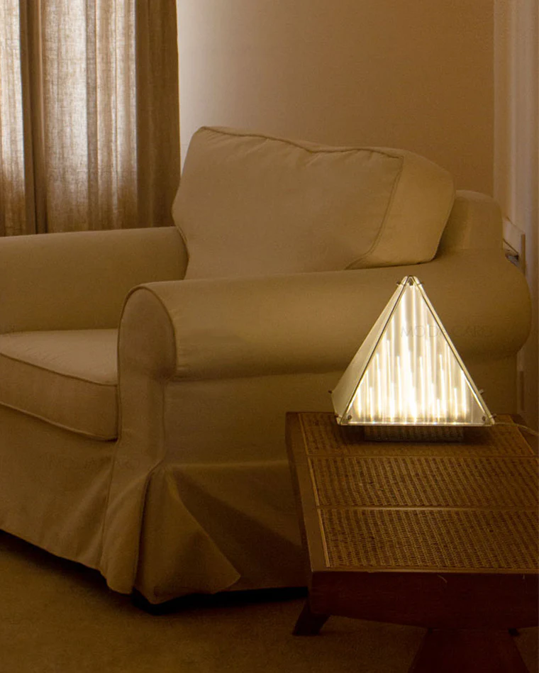 WOMO Pyramid Night Table Lamp-WM8005 - Image 6