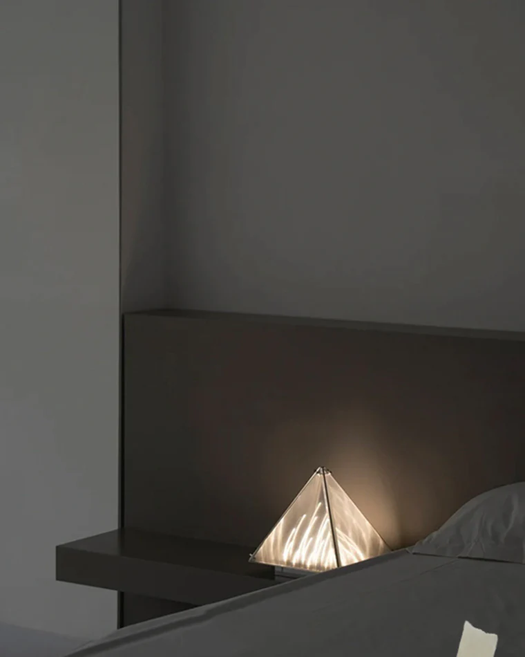 WOMO Pyramid Night Table Lamp-WM8005 - Image 7