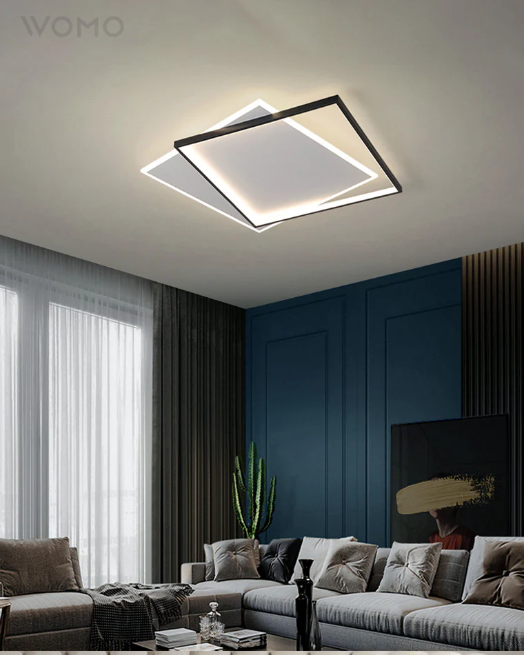 WOMO Flat Square Ceiling Light-WM1011 - Image 10